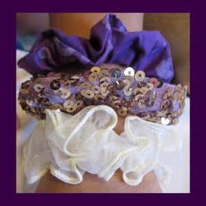 💜PURPLE SCRUNCHIE SET💜